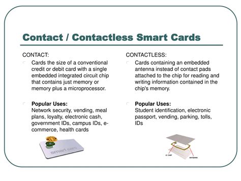 contact vs contactless smart cards|how does contactless card work.